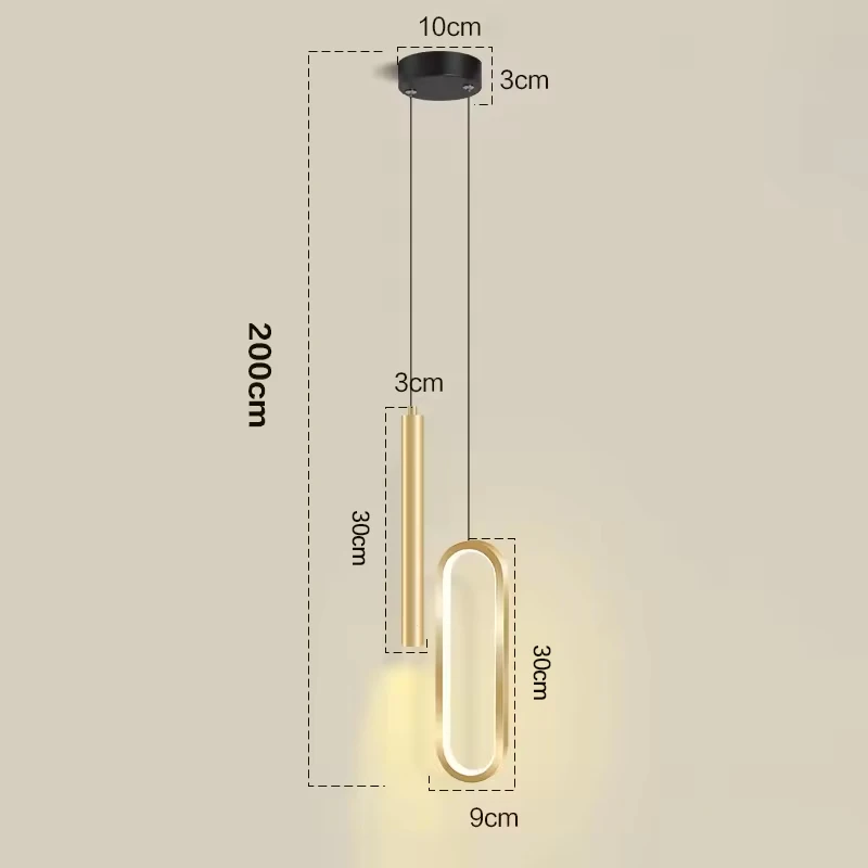 Nordic LED Pendant Light Hanging Lamps