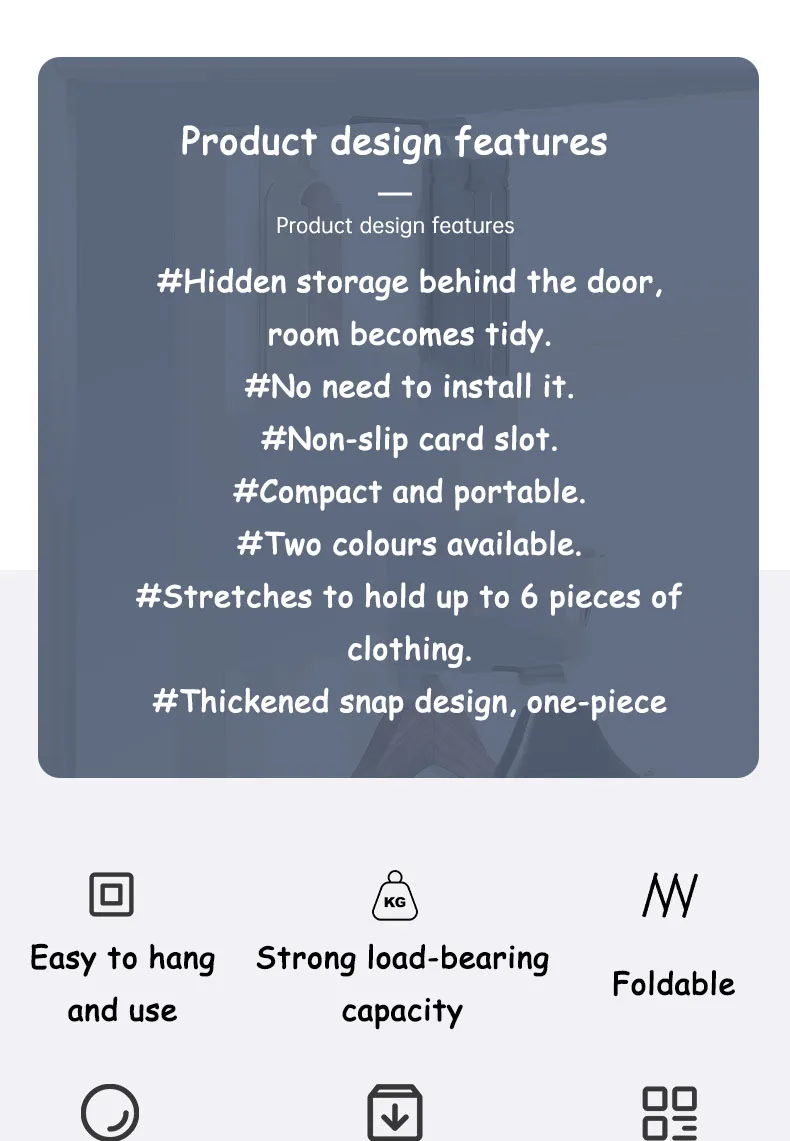 1/2pcs Folding Wall Hook portable drying rack 1/2pcs Folding Wall Hook portable drying rack