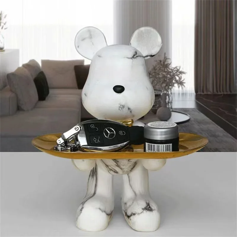 21cm Graffiti Bear Ornament Figurine Home Decoratio 21cm Graffiti Bear Ornament Figurine Home Decoratio
