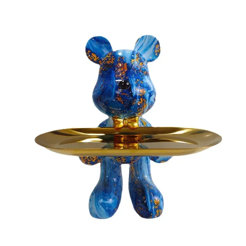 21cm Graffiti Bear Ornament Figurine Home Decoratio FIGURINES & MINIATURES Color : A|B|C|D|E|F|G 21cm Graffiti Bear Ornament Figurine Home Decoratio FIGURINES & MINIATURES Color : A|B|C|D|E|F|G