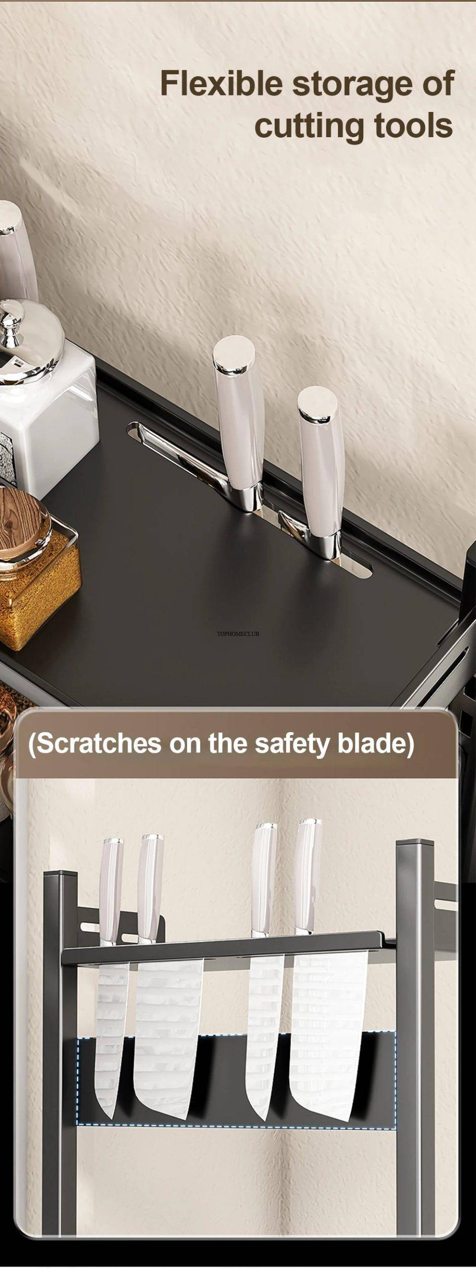 3 Tier Spice Storage Rack for Countertop 3 Tier Spice Storage Rack for Countertop