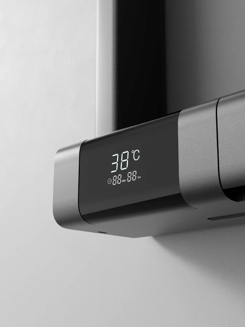 Multi-Function Thermostatic Shower System with Digital Display