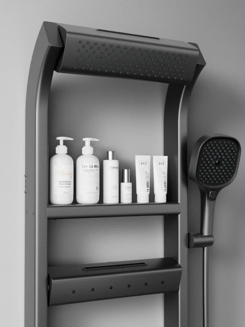 Multi-Function Thermostatic Shower System with Digital Display