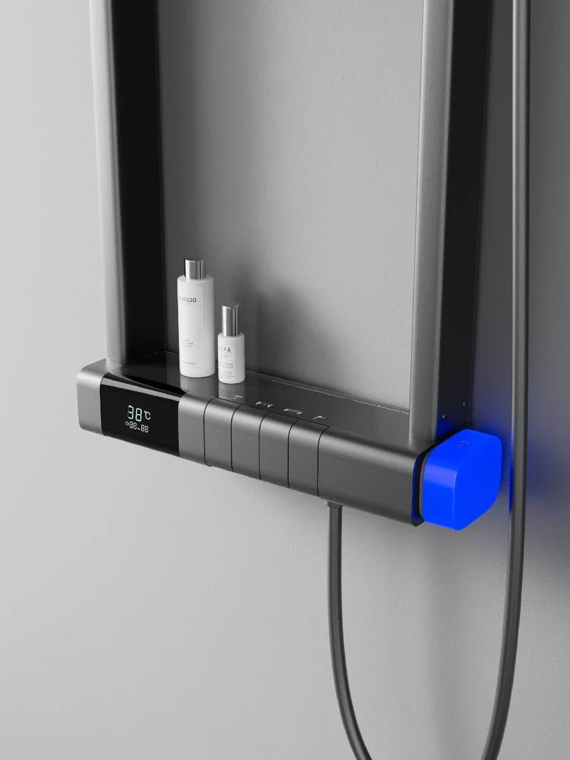 Multi-Function Thermostatic Shower System with Digital Display