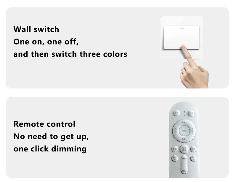 Ceiling Fans Quiet Invisible Leafless Electric Fan Led Lamp