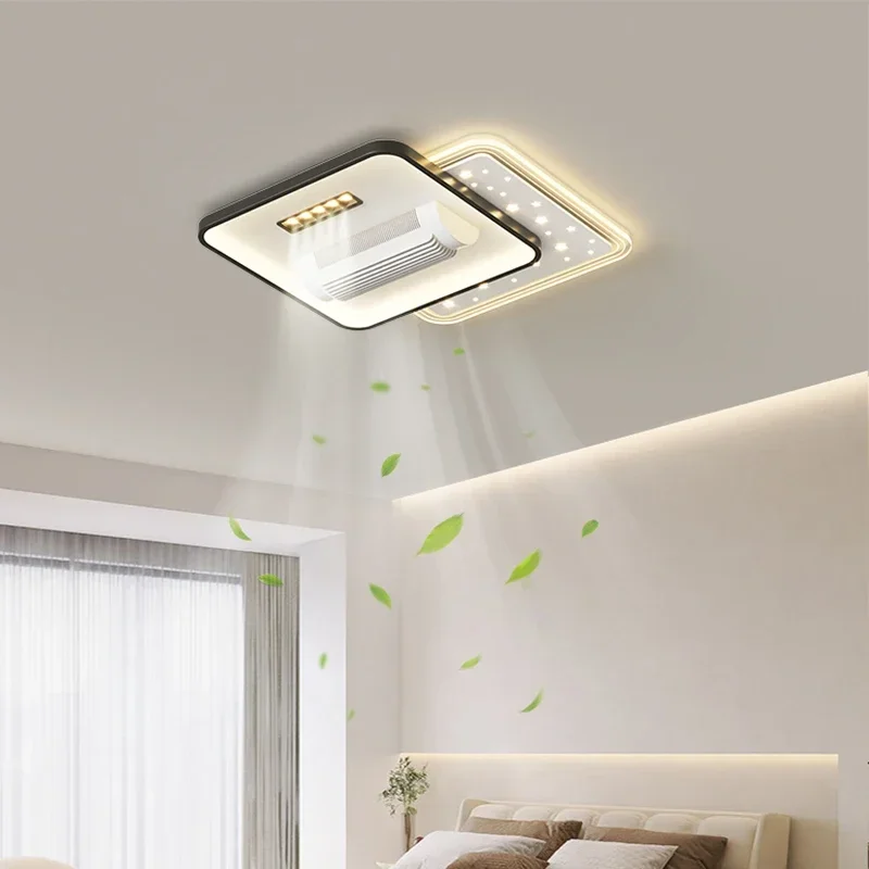 Ceiling Fans Quiet Invisible Leafless Electric Fan Led Lamp Ceiling Fans Quiet Invisible Leafless Electric Fan Led Lamp