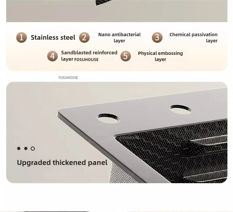 304 Stainless Steel Kitchen Sink with Waterfall 304 Stainless Steel Kitchen Sink with Waterfall