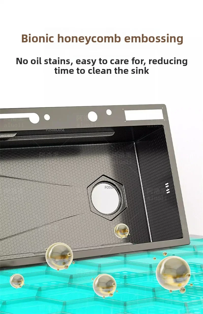 304 Stainless Steel Kitchen Sink with Waterfall 304 Stainless Steel Kitchen Sink with Waterfall