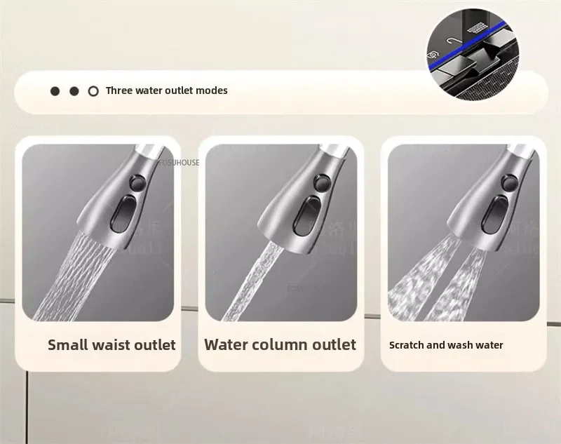 304 Stainless Steel Kitchen Sink with Waterfall 304 Stainless Steel Kitchen Sink with Waterfall