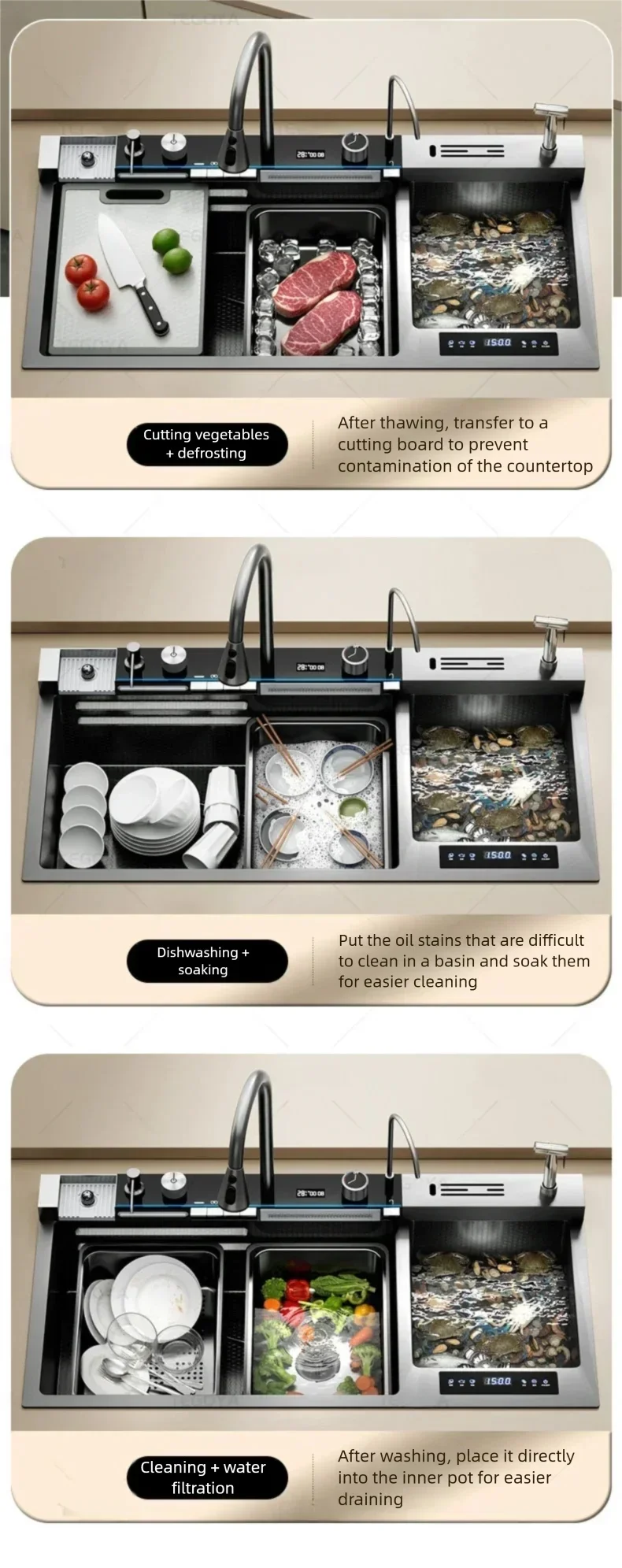 304 Stainless Steel Kitchen Sink 304 Stainless Steel Kitchen Sink