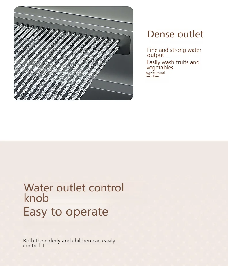 Stainless Steel Waterfall Kitchen Sink Stainless Steel Waterfall Kitchen Sink