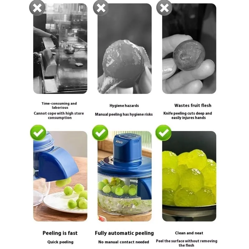 Automatic Electric Grape Peeler Machine Automatic Electric Grape Peeler Machine