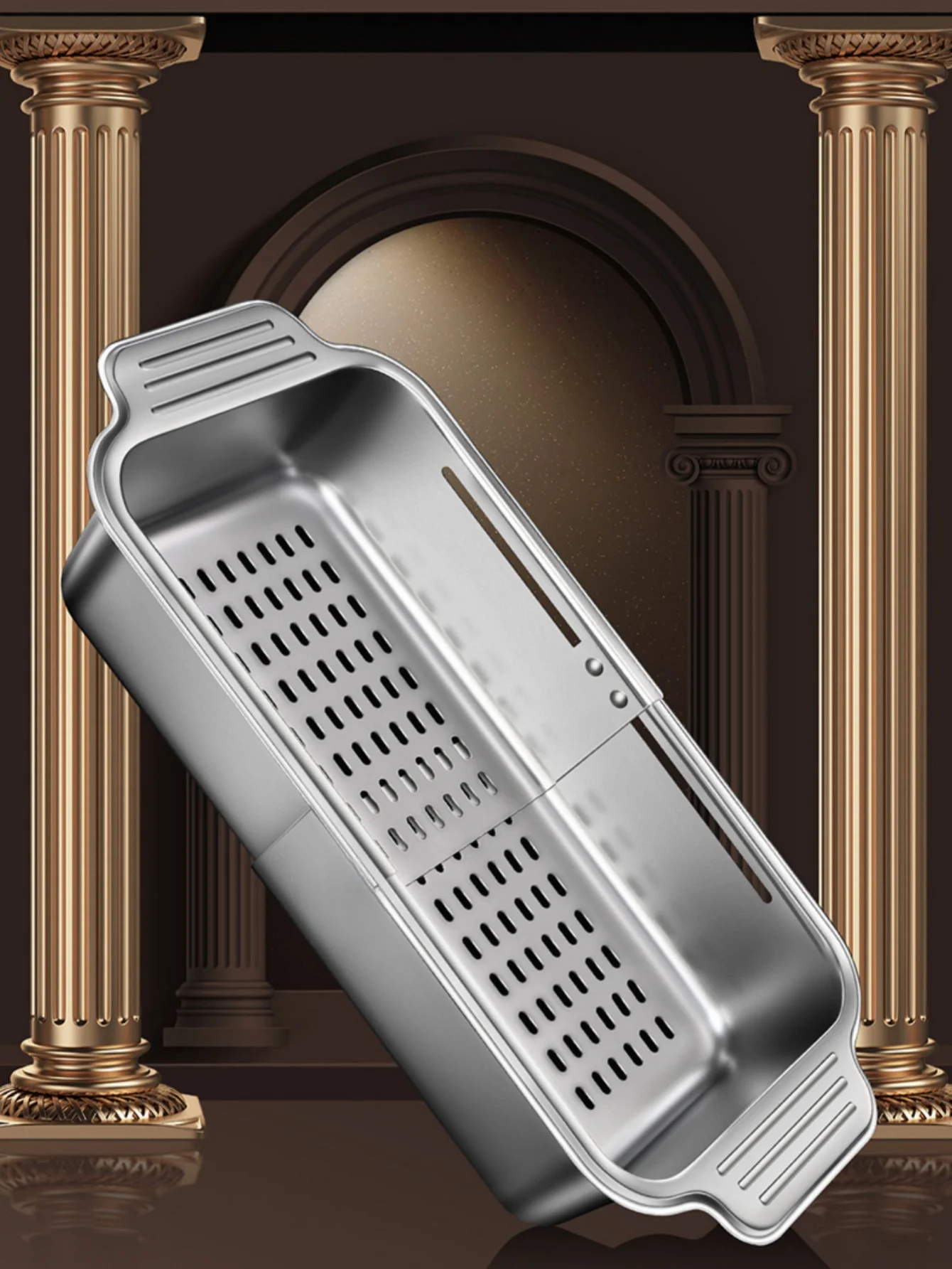 Stainless steel telescopic sink filter basket Stainless steel telescopic sink filter basket