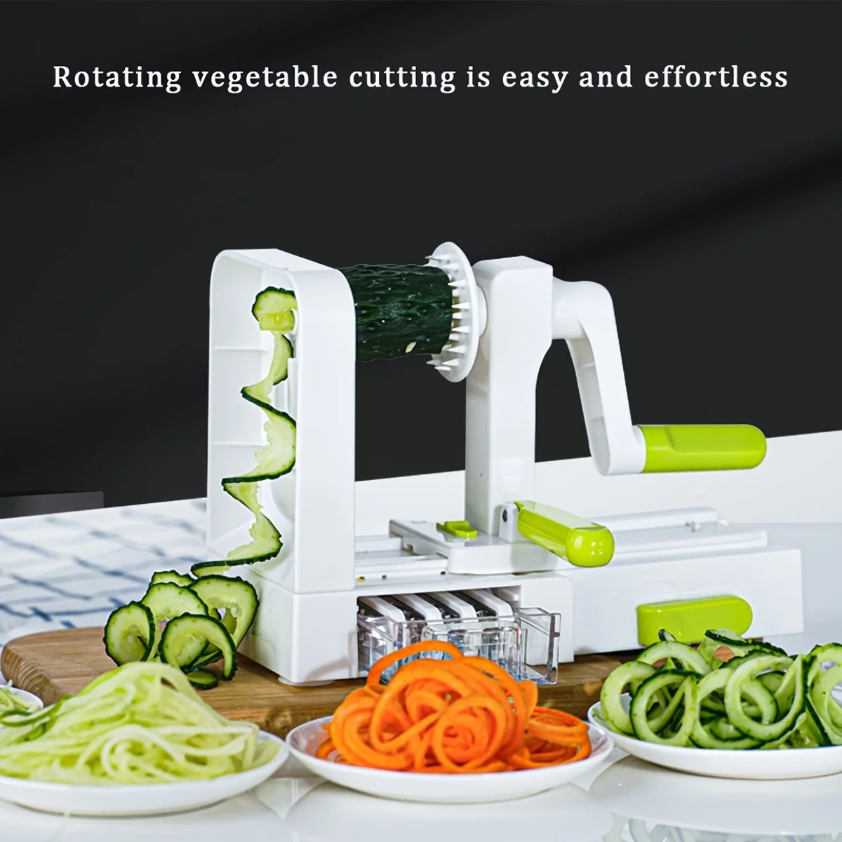 Vegetable Grater Spiral Slicer Whirlwind Vegetable Noodle Maker Vegetable Grater Spiral Slicer Whirlwind Vegetable Noodle Maker