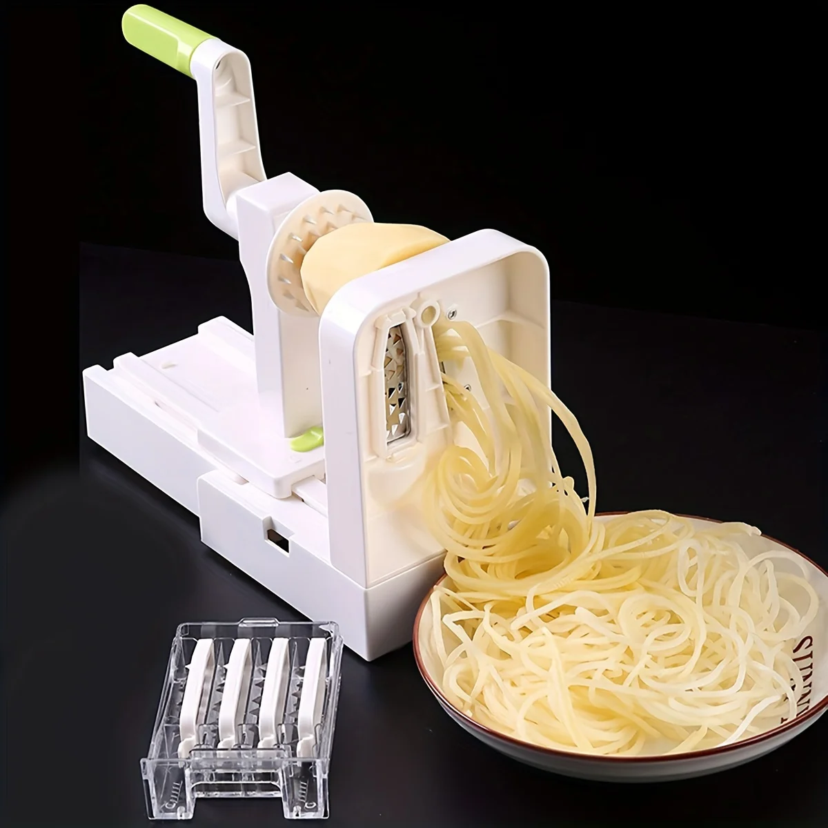 Vegetable Grater Spiral Slicer Whirlwind Vegetable Noodle Maker Vegetable Grater Spiral Slicer Whirlwind Vegetable Noodle Maker