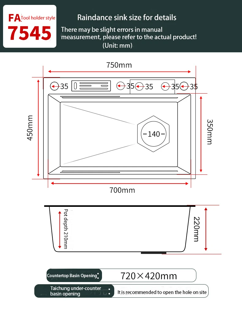 304 Stainless Steel Waterfall Kitchen Sink 304 Stainless Steel Waterfall Kitchen Sink