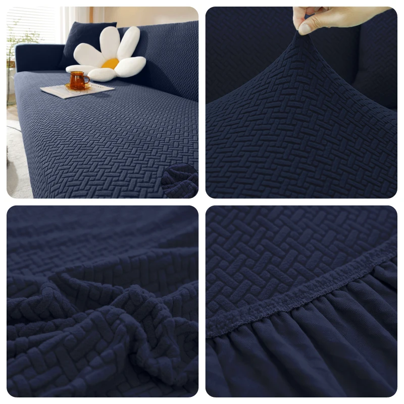 Jacquard Elastic Sofa Cover For Living Room