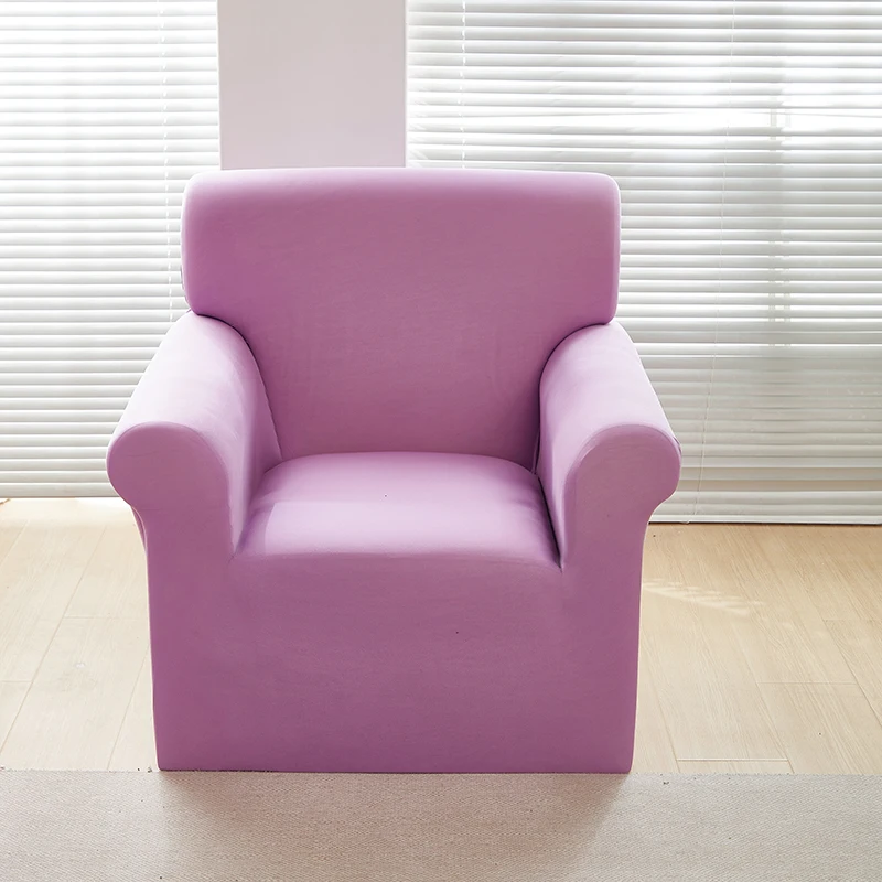 1pc Stretch Sofa Slipcover Solid Color Sofa Couch Cover Soft 1pc Stretch Sofa Slipcover Solid Color Sofa Couch Cover Soft