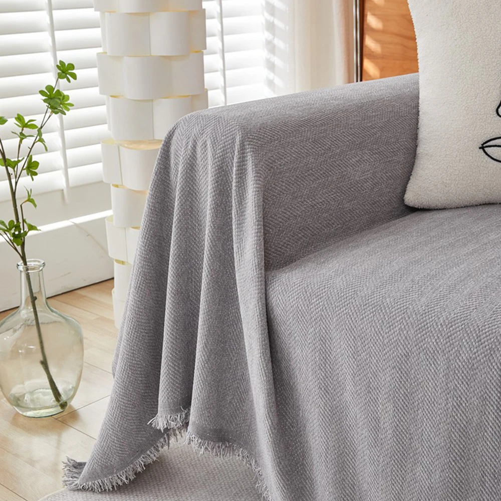 Couch Cover Luxurious Chenille Sofa Covers with Elegant Fringe Couch Cover Luxurious Chenille Sofa Covers with Elegant Fringe