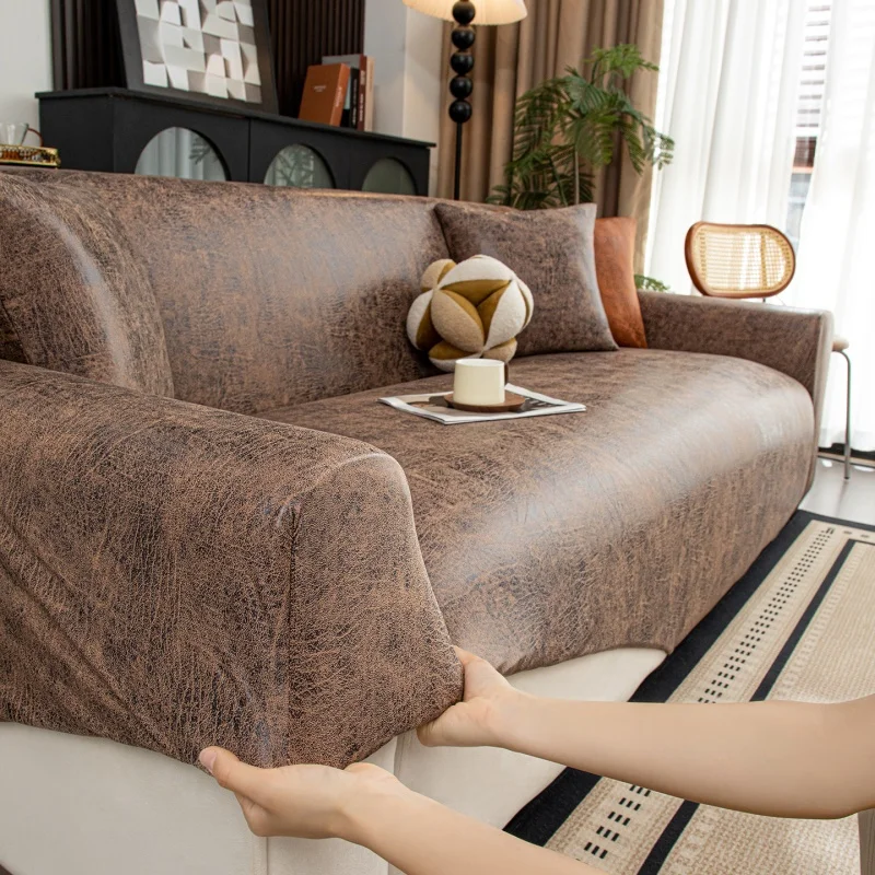 Adjustable Waterproof Elastic Sofa Cover Armchair Protector Corner LINENS & BEDDING Color : Dark Brown|Light Brown|Dark Gray|Light Gray|Orange Red|Sky Blue Adjustable Waterproof Elastic Sofa Cover Armchair Protector Corner LINENS & BEDDING Color : Dark Brown|Light Brown|Dark Gray|Light Gray|Orange Red|Sky Blue