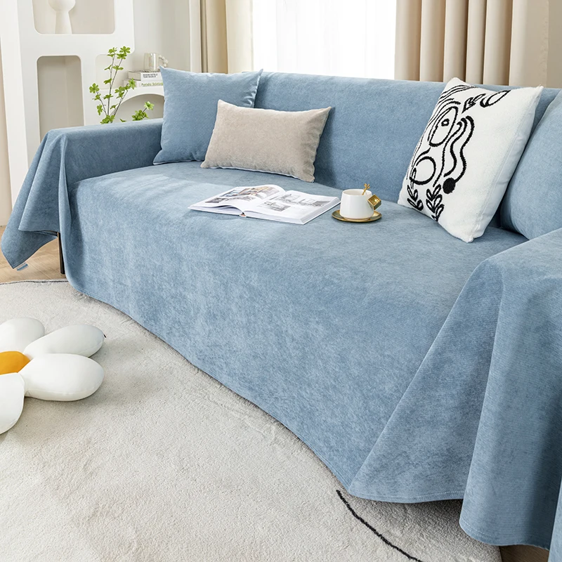 Waterproof Sofa Cover Solid Color Sofa Blanket Waterproof Sofa Cover Solid Color Sofa Blanket