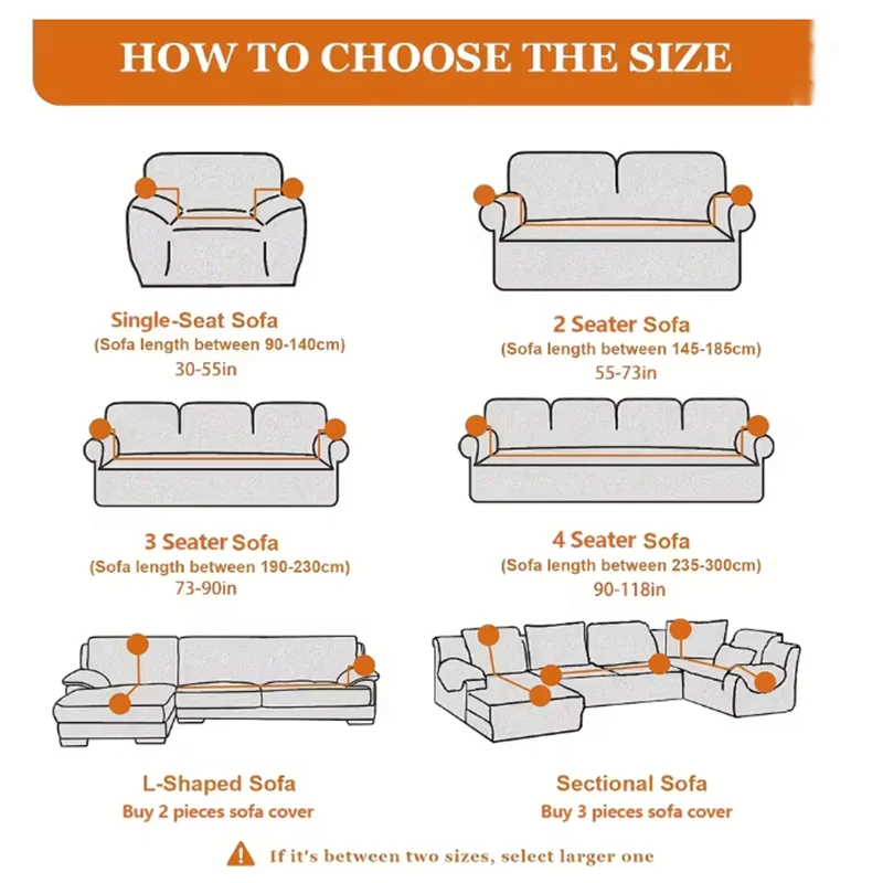 High Elasticity Polar Fleece Sofa Cover