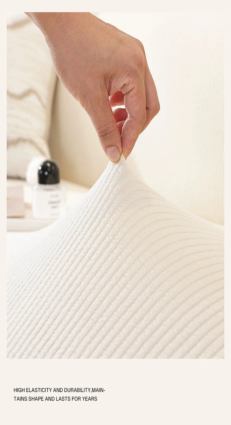 High Elasticity Polar Fleece Sofa Cover