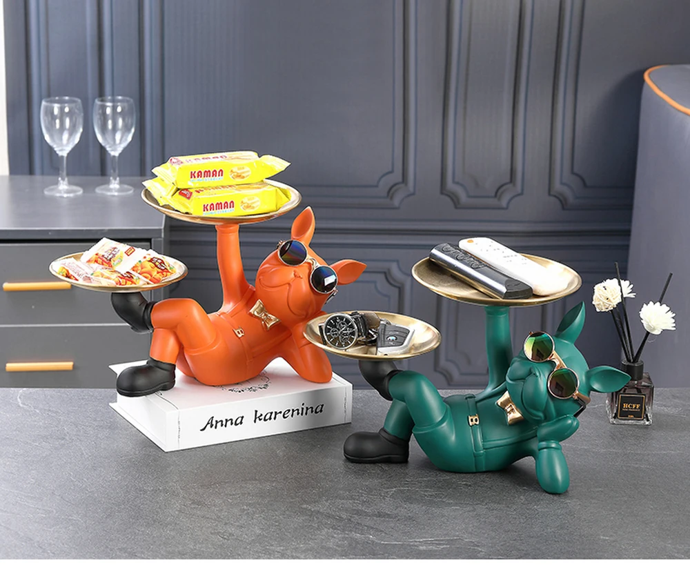 Bulldog Animal Figurines