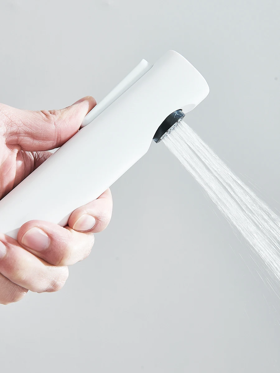 4-way Piano Shower System With Rain Shower Bidet Faucet Hot Cold Water Mixer For Bathroom Shower Kit