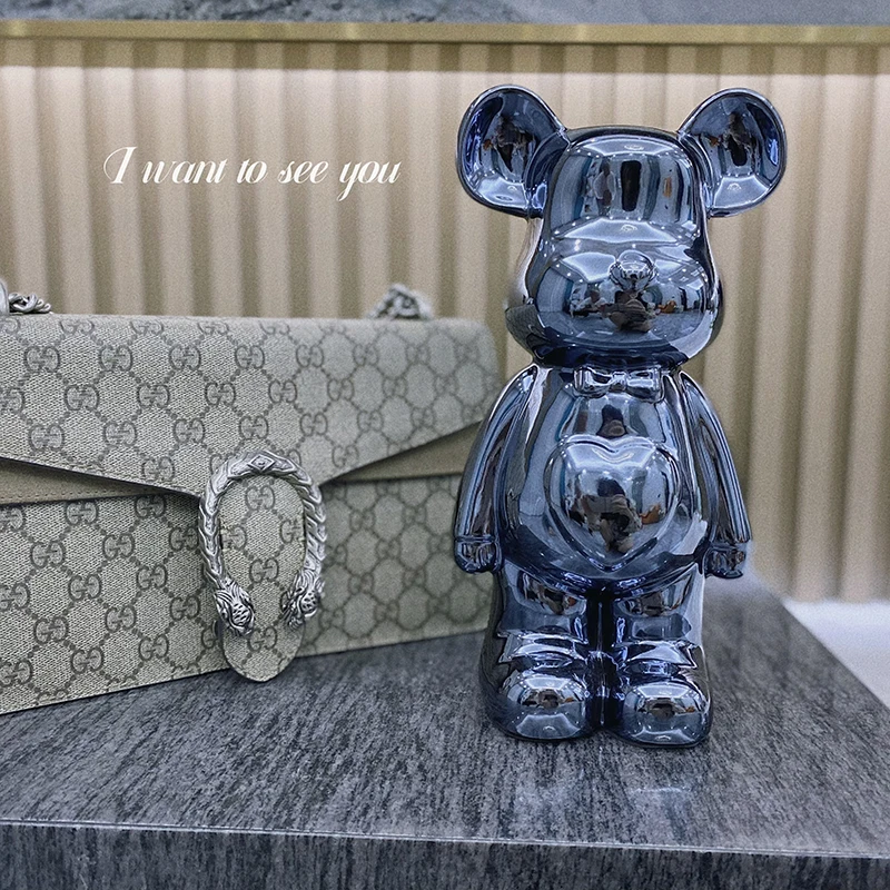 27/cm Ceramic Cartoon Teddy Bear Figurine 27/cm Ceramic Cartoon Teddy Bear Figurine