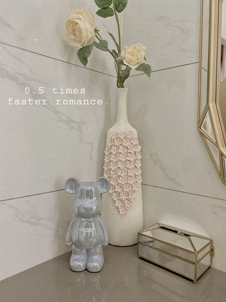 27/cm Ceramic Cartoon Teddy Bear Figurine 27/cm Ceramic Cartoon Teddy Bear Figurine