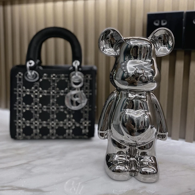 27/cm Ceramic Cartoon Teddy Bear Figurine 27/cm Ceramic Cartoon Teddy Bear Figurine