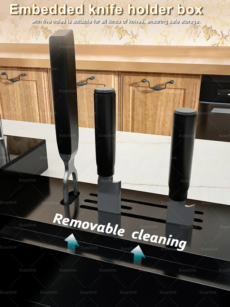 Stainless Steel Waterfall Kitchen Sink Intelligent Digital Display Stainless Steel Waterfall Kitchen Sink Intelligent Digital Display