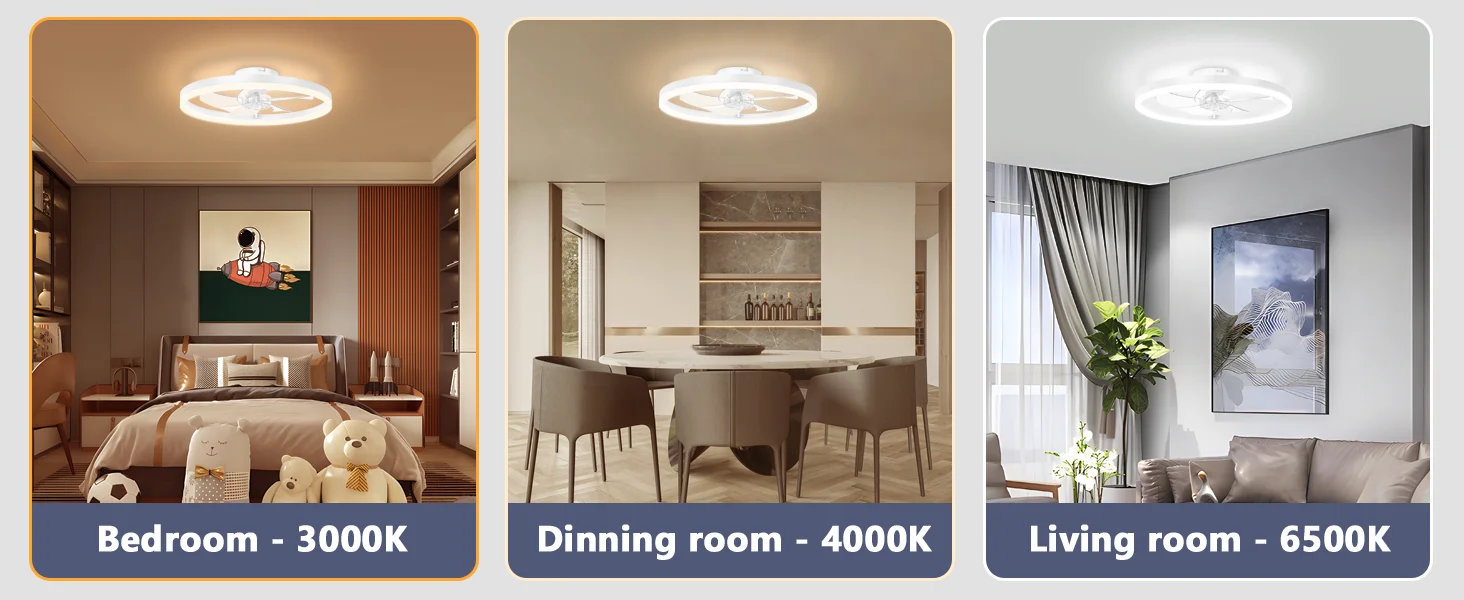 Modern Ceiling Fan LED Light