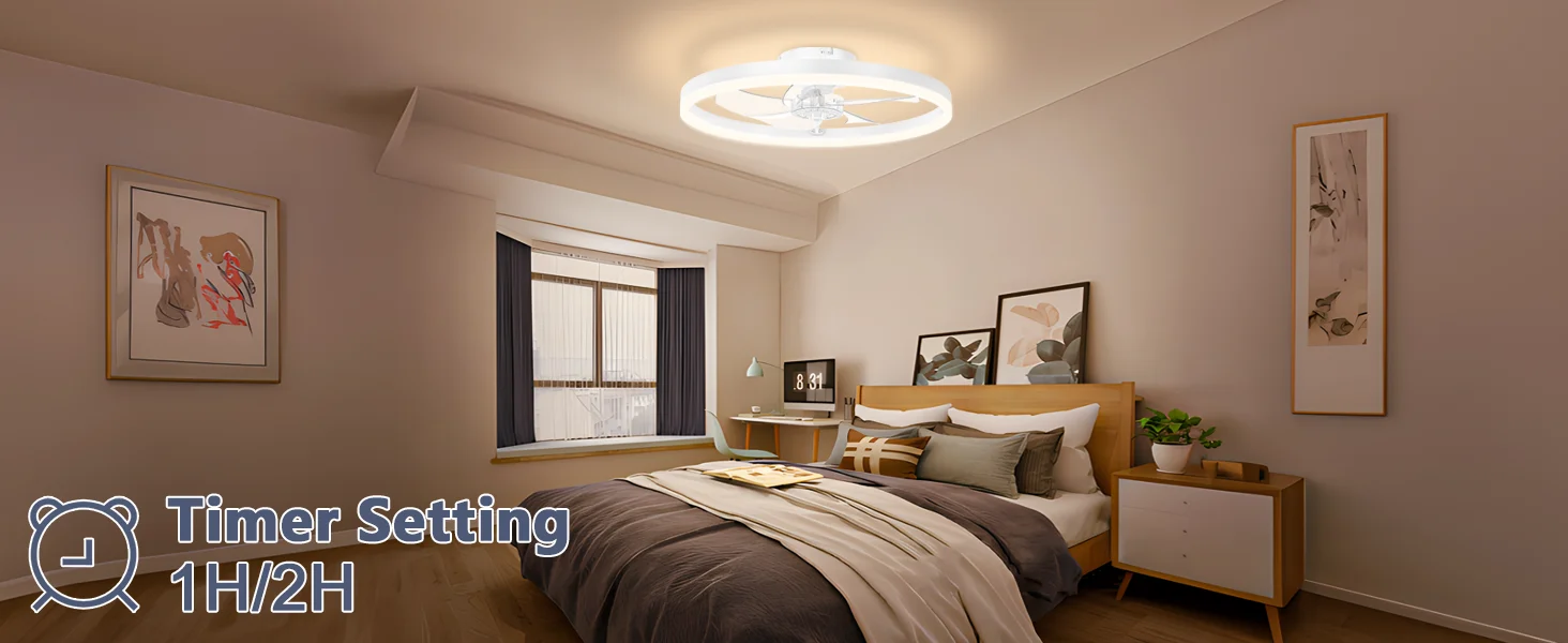 Modern Ceiling Fan LED Light