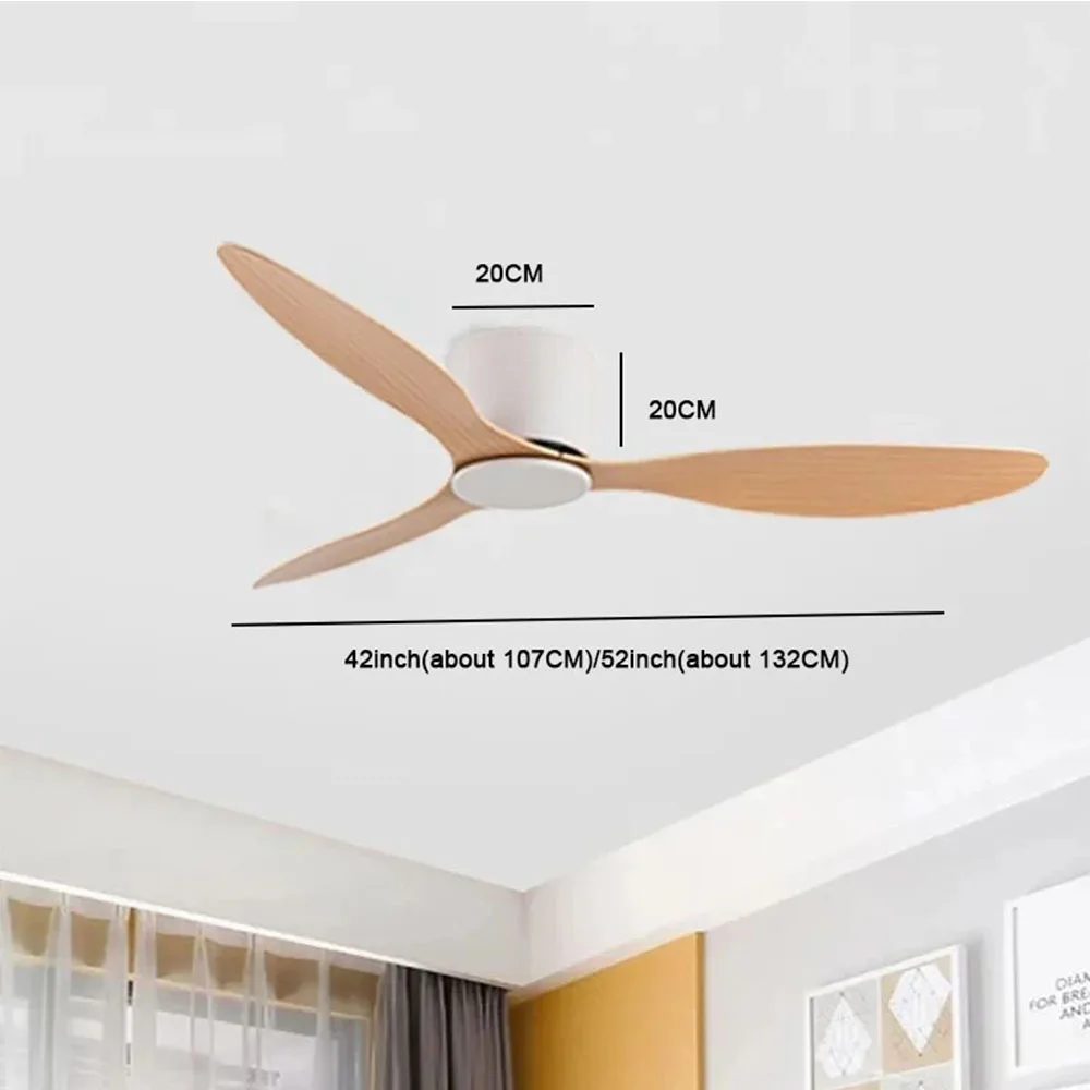42 52 Inch Ceiling Fans No Light