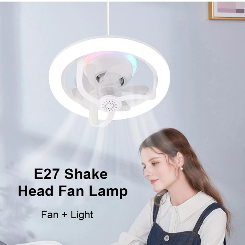 360°Rotating E27 Ceiling Fan Bulb LED Light with Remote 360°Rotating E27 Ceiling Fan Bulb LED Light with Remote