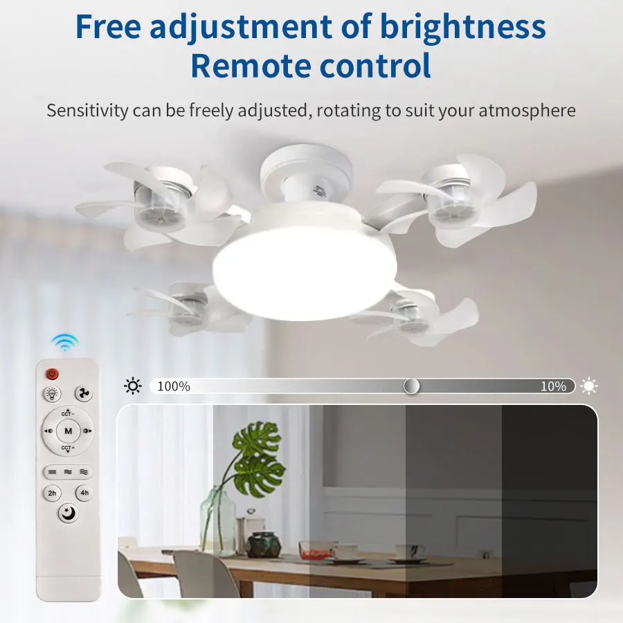 E27 Fan Light 2-in-1 60W Drone Design Ceiling Fan Light with Remote Control E27 Fan Light 2-in-1 60W Drone Design Ceiling Fan Light with Remote Control