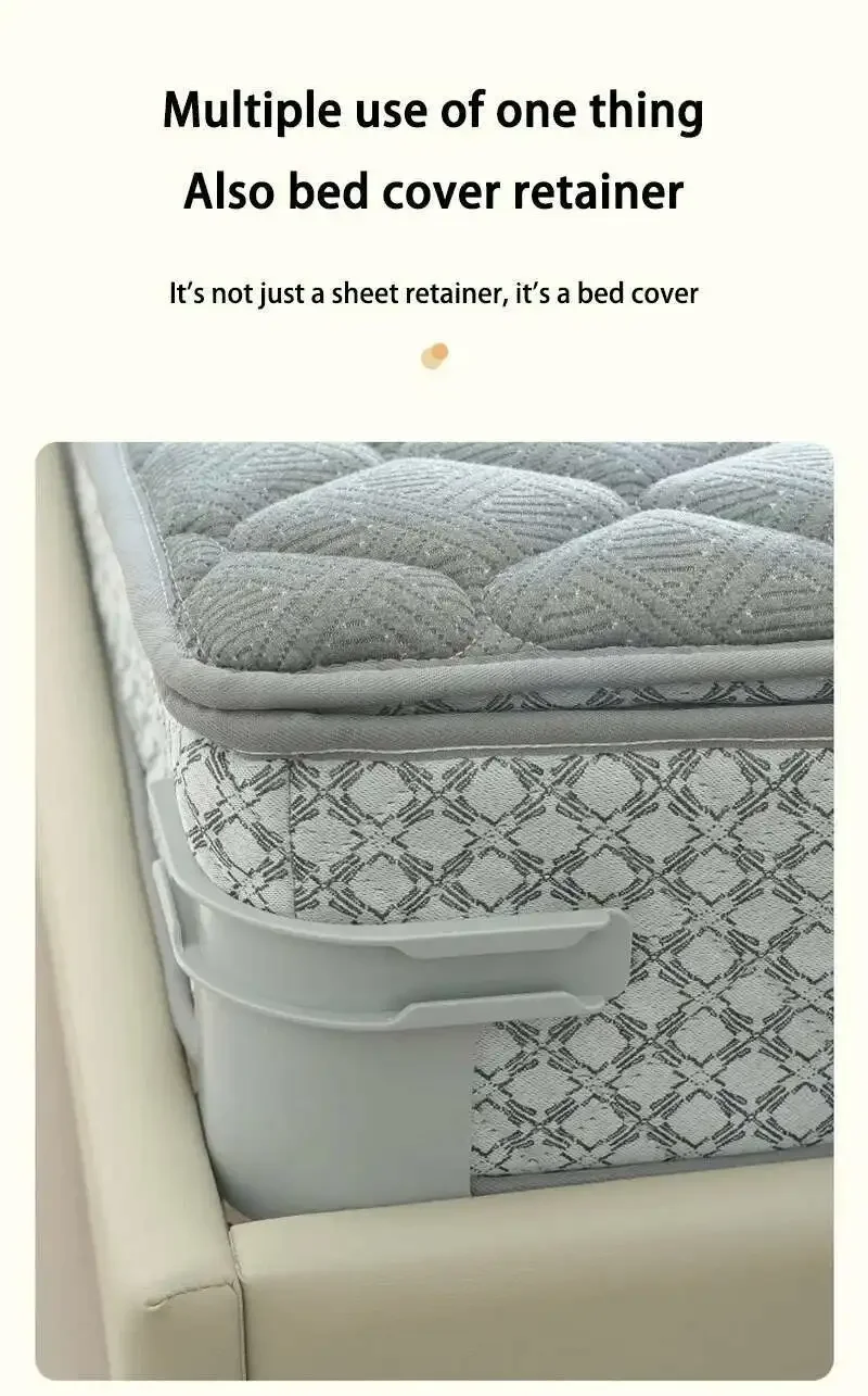 4PCS Heavy Duty Bed Sheet Corner Tightener Clips