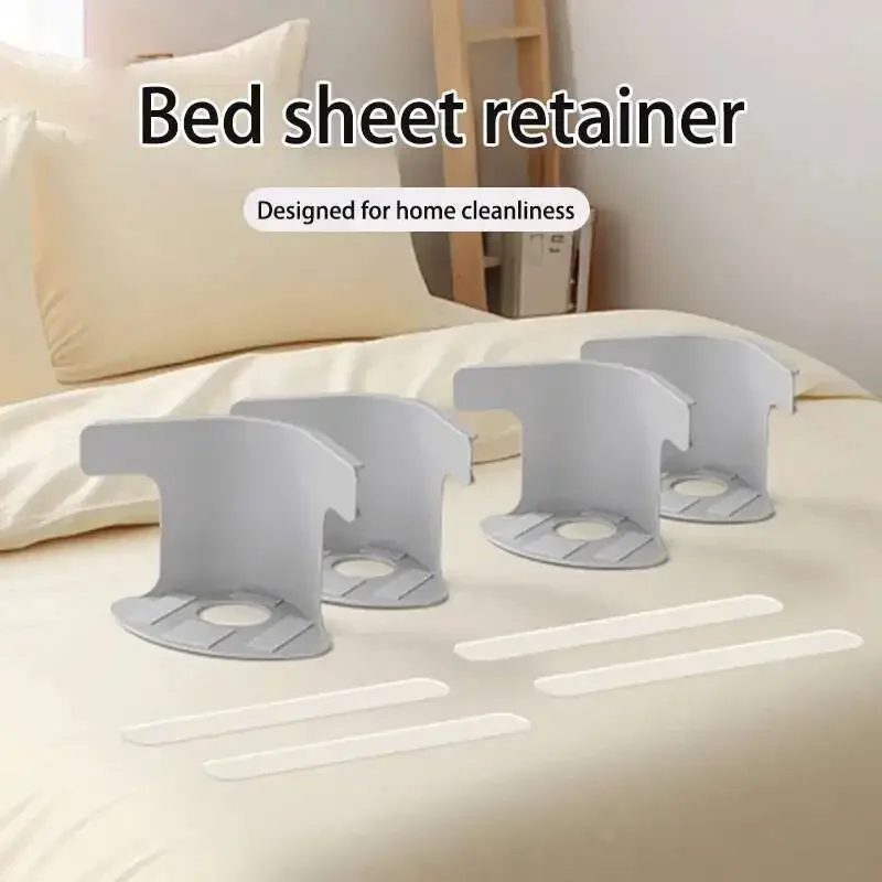 4PCS Heavy Duty Bed Sheet Corner Tightener Clips