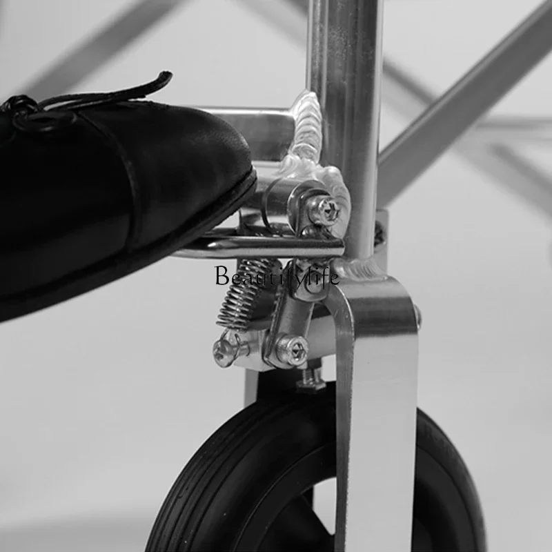 4Trolley Lightweight Folding Aluminum Alloy Travel Wheelchair HOSPITAL ACCESSORIES Color : Black|Kasuga|blue|Provence 4Trolley Lightweight Folding Aluminum Alloy Travel Wheelchair HOSPITAL ACCESSORIES Color : Black|Kasuga|blue|Provence