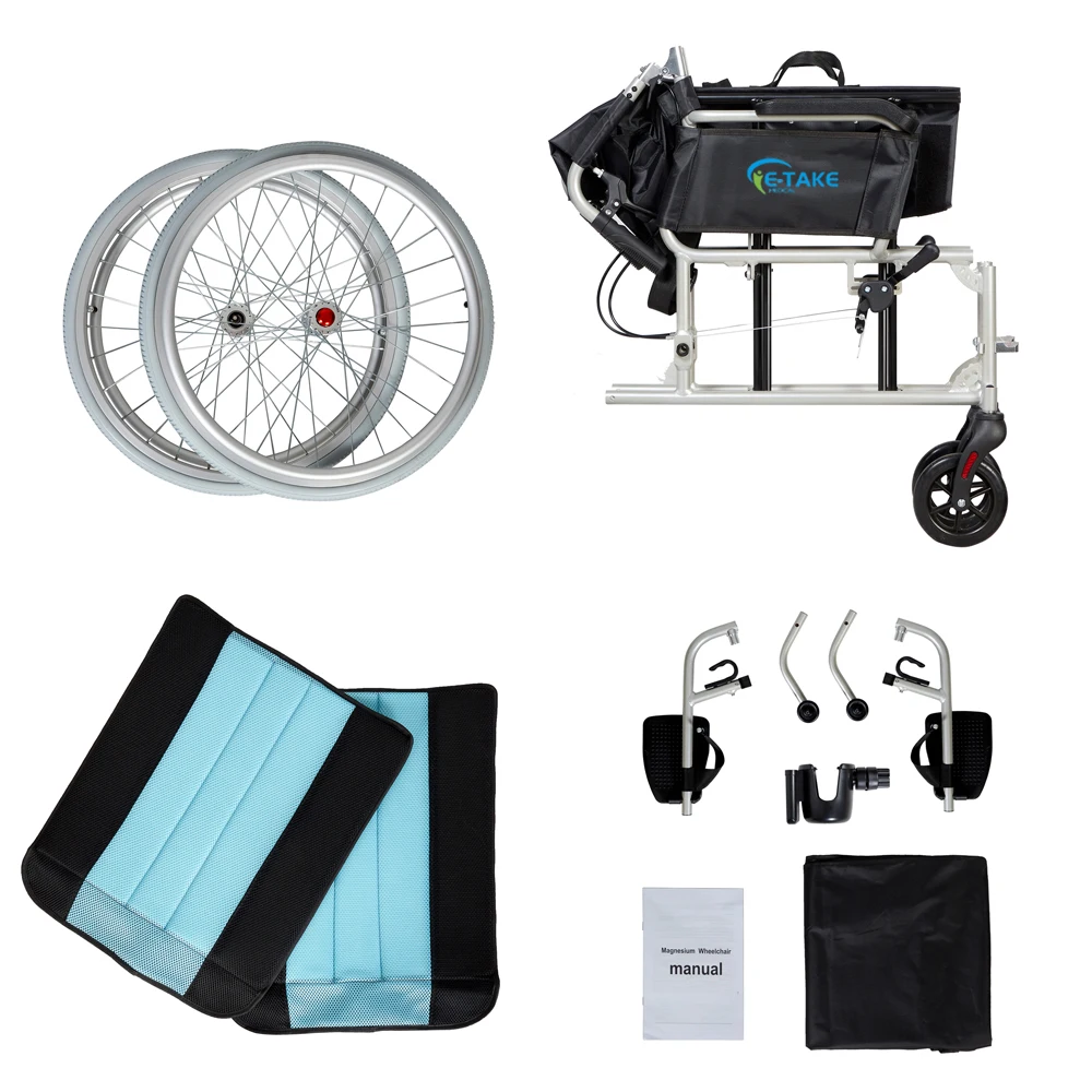 5.8KG Magnesium Ultra Lightweight Wheelchair