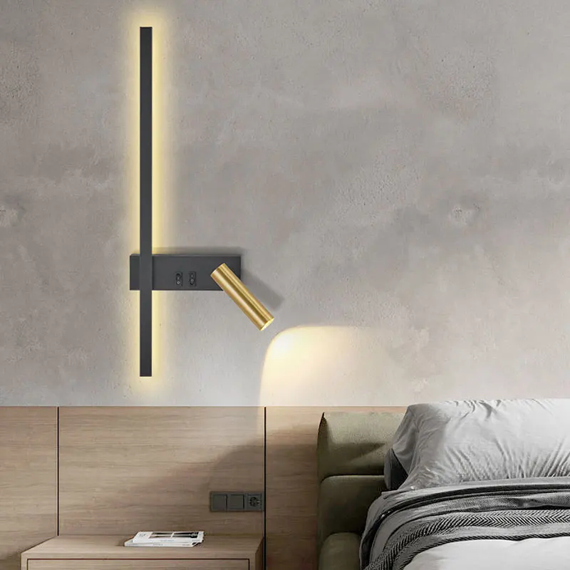 Wall lamp Nordic modern black and white minimalist living room LIGHTING Lampshade Color : A1|A2|B1|B2|B3|B4|B5|B6|B7|B8 Wall lamp Nordic modern black and white minimalist living room LIGHTING Lampshade Color : A1|A2|B1|B2|B3|B4|B5|B6|B7|B8
