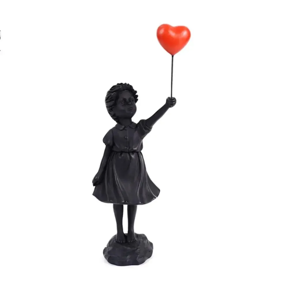 Flying Balloon Girl Figurine Banksy Flying Balloon Girl Figurine Banksy