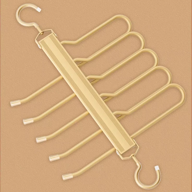 6 In 1 Trouser Hangers Magic Multi Layer