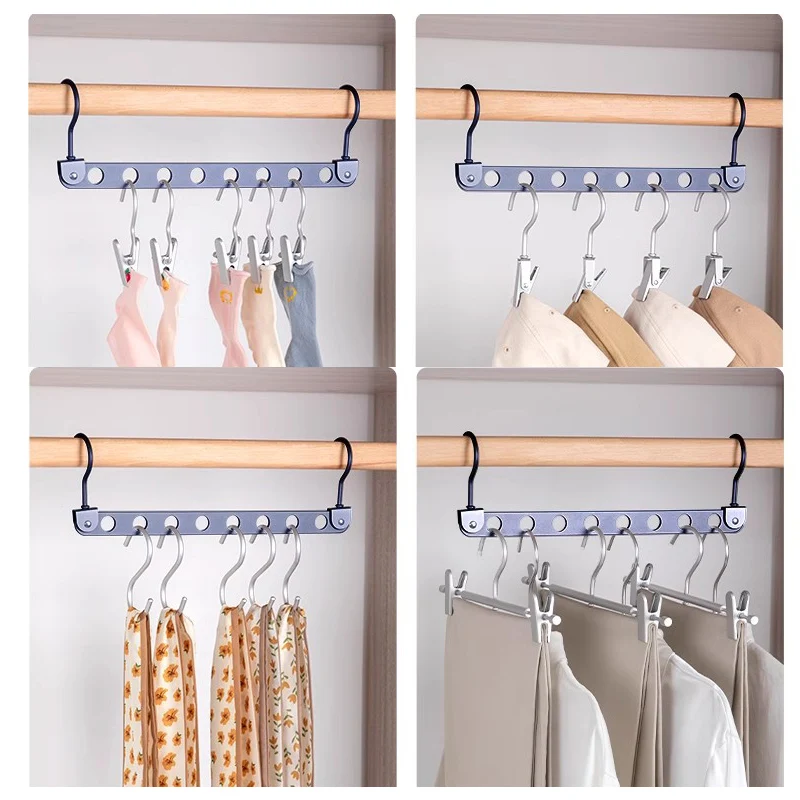 6/7/8 Holes Storage Rack for Clothes Hanger
