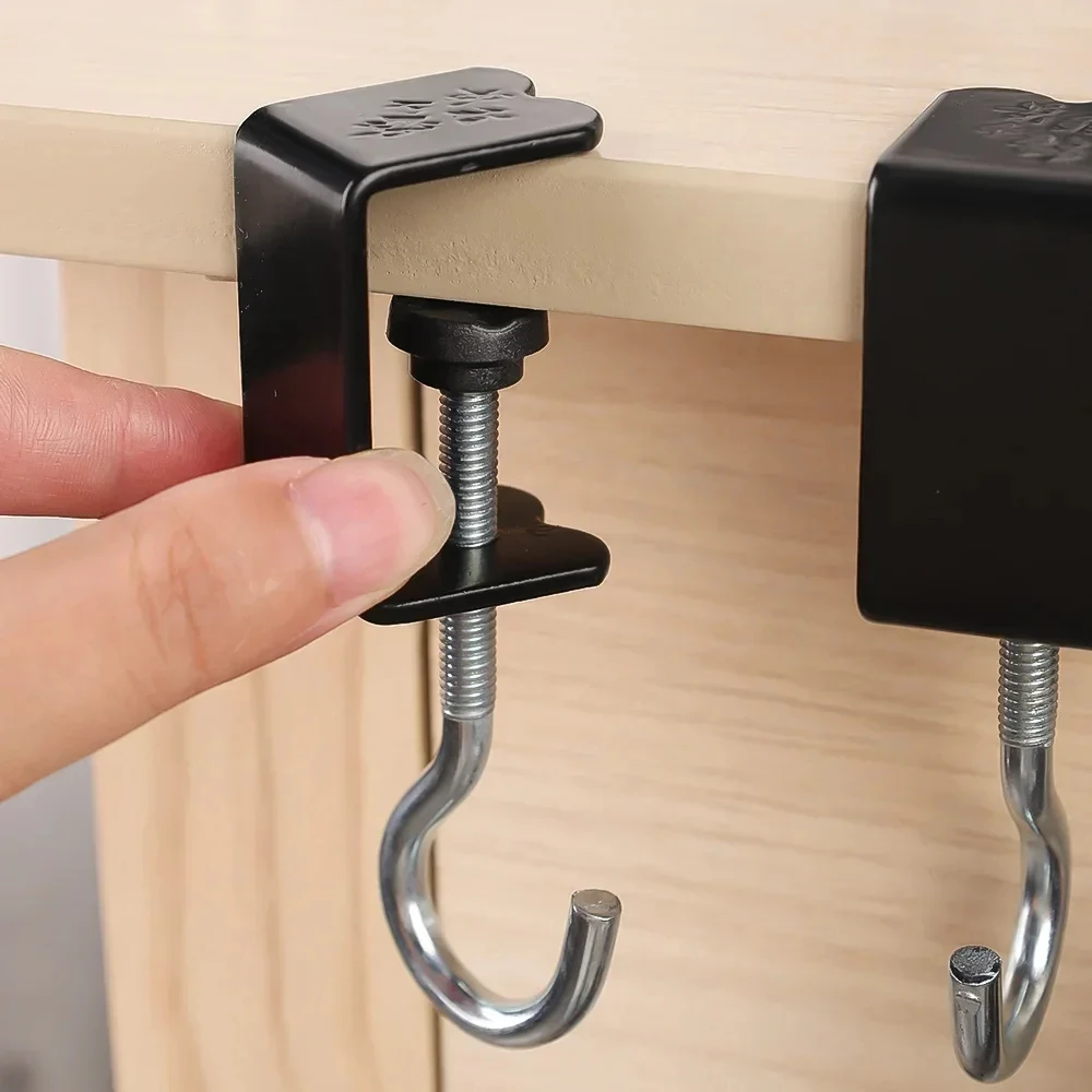 Adjustable Desktop Load Bearing Hook BATHROOM SHELVES Color : 1PC|2PC|4PC|8PC Adjustable Desktop Load Bearing Hook BATHROOM SHELVES Color : 1PC|2PC|4PC|8PC