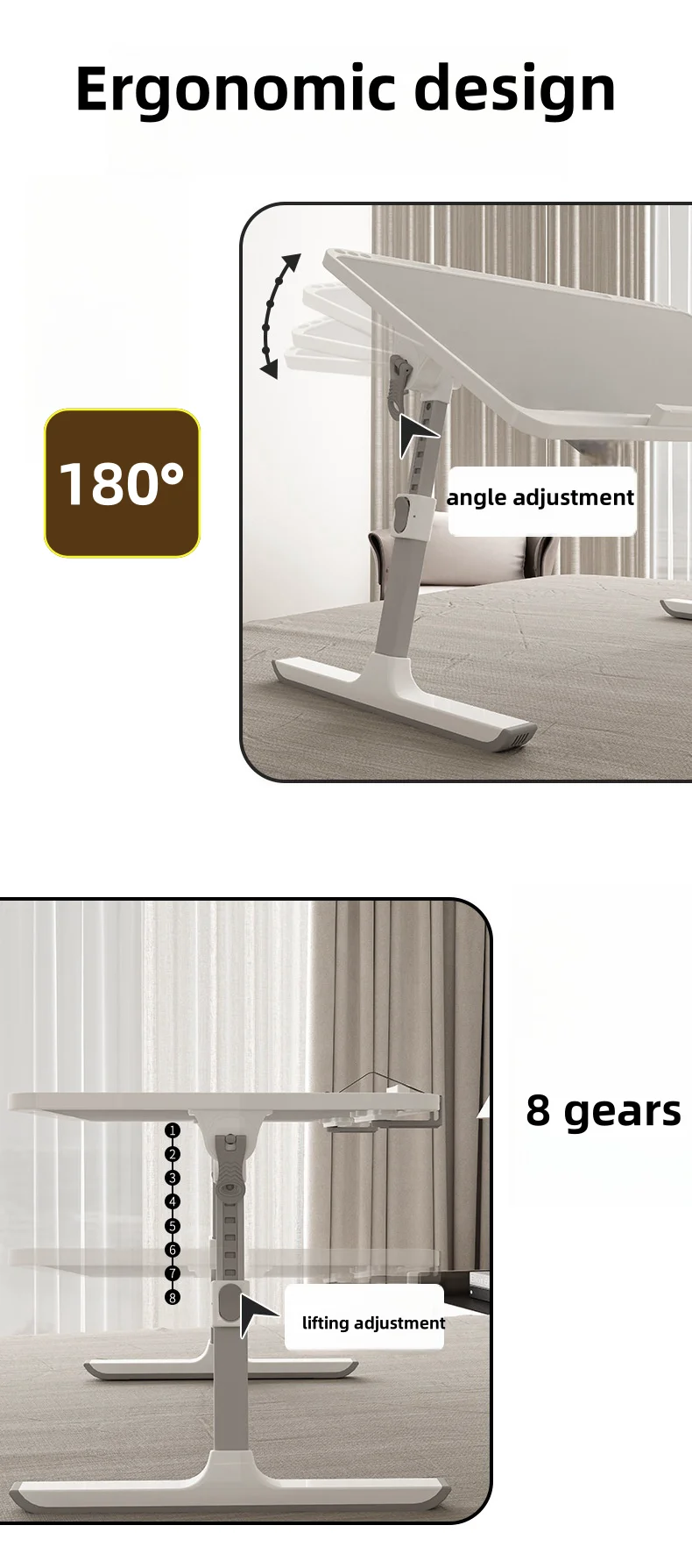 Adjustable Laptop Bed Tray Table Adjustable Laptop Bed Tray Table