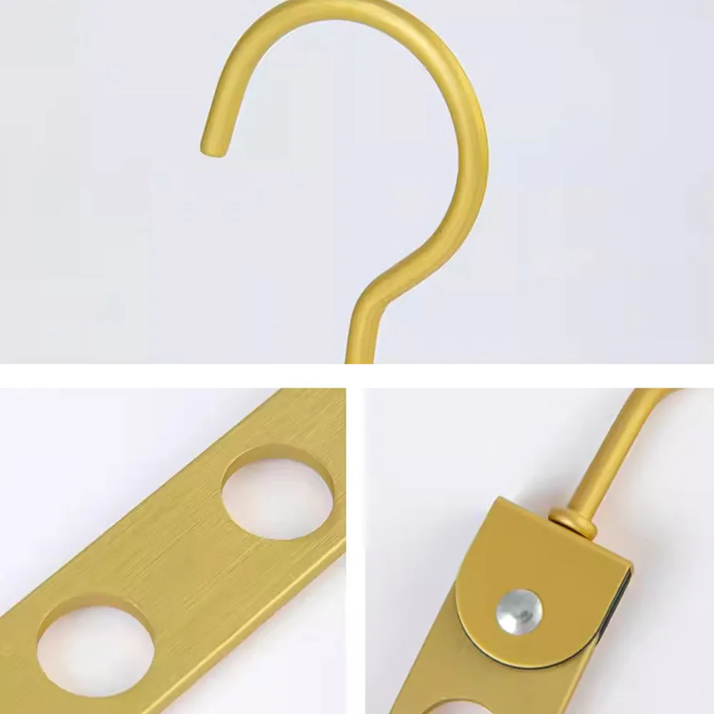 Aluminum Alloy Folding Clothes Hanger Aluminum Alloy Folding Clothes Hanger