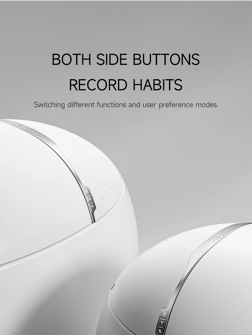 Auto-Washing & Deodorizing Intelligent Smart Toilet